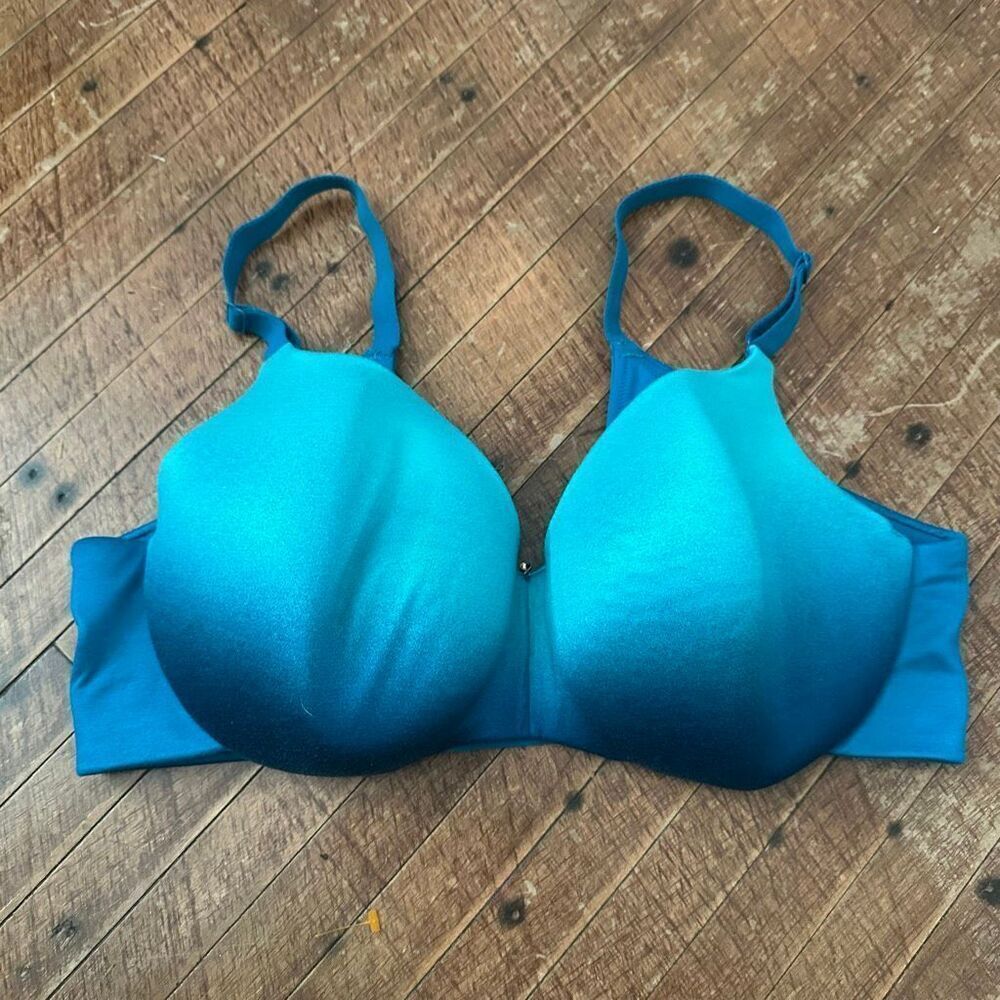 Cacique turquoise ombre 40DD  back smoothing balconette bra